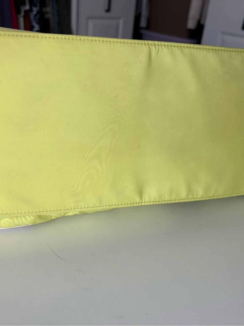 Steve Madden Bright yellow full Zip Tote or travel bag